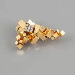 Alfinete em ouro 18K