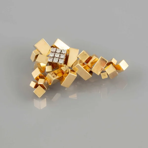 Alfinete em ouro 18K