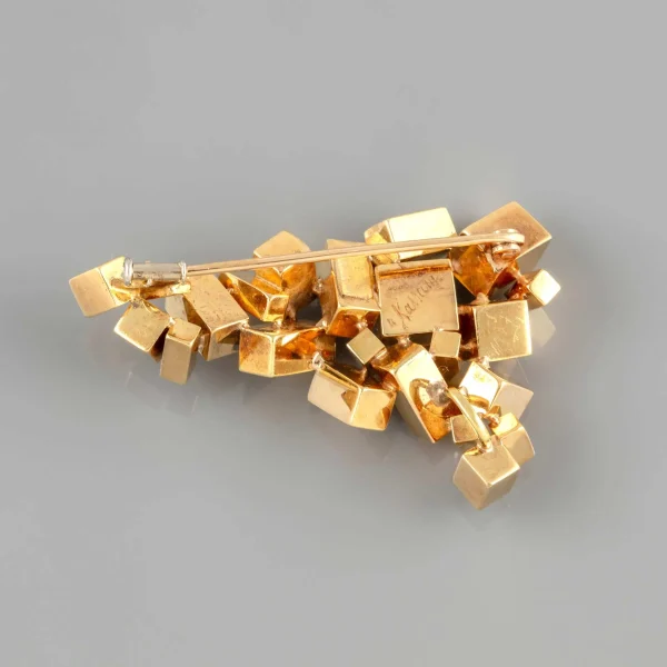Alfinete em ouro 18K