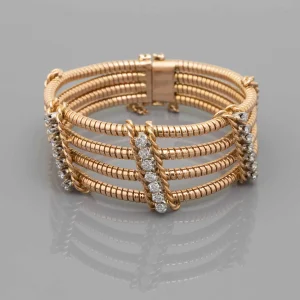 Pulseira Malha em Ouro