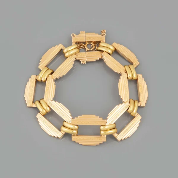 Pulseira estilo Art Déco